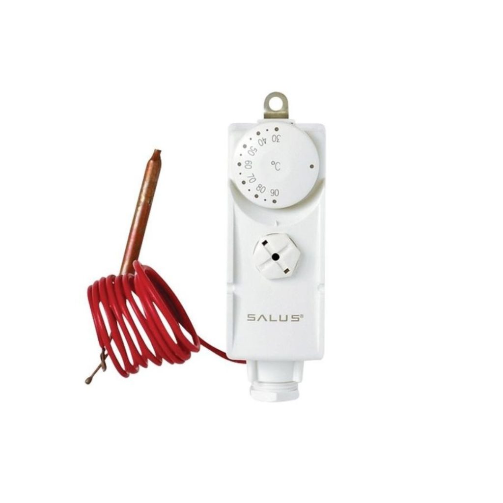 Termostatul de contact mecanic cu senzor de imersie AT10F - Salus