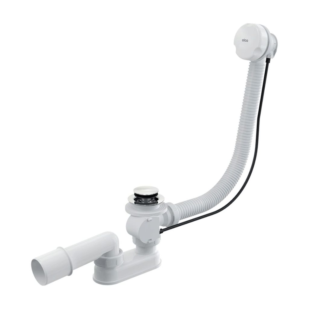 Coloana automataventil mic cu sifon pt cada alb - Alca