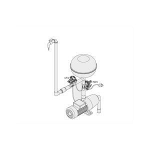 Presostat pompa electrica 14 1-5 bar LP3 - Italtecnica