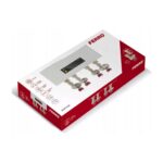 Set 4 robineți cotiți cu semiolandez pentru cazane combi - FERRO