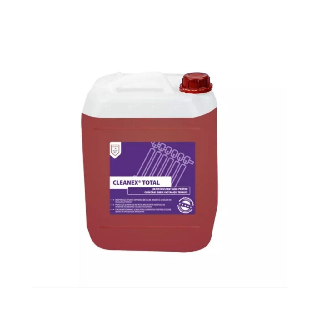 Dezincrustant acid pentru curatari instalatii termice - Cleanex Total 5 kg- Chemstal