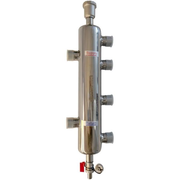Butelie de egalizare cu izolație 2 circuite 1(separator hidraulic) - Land-Tech