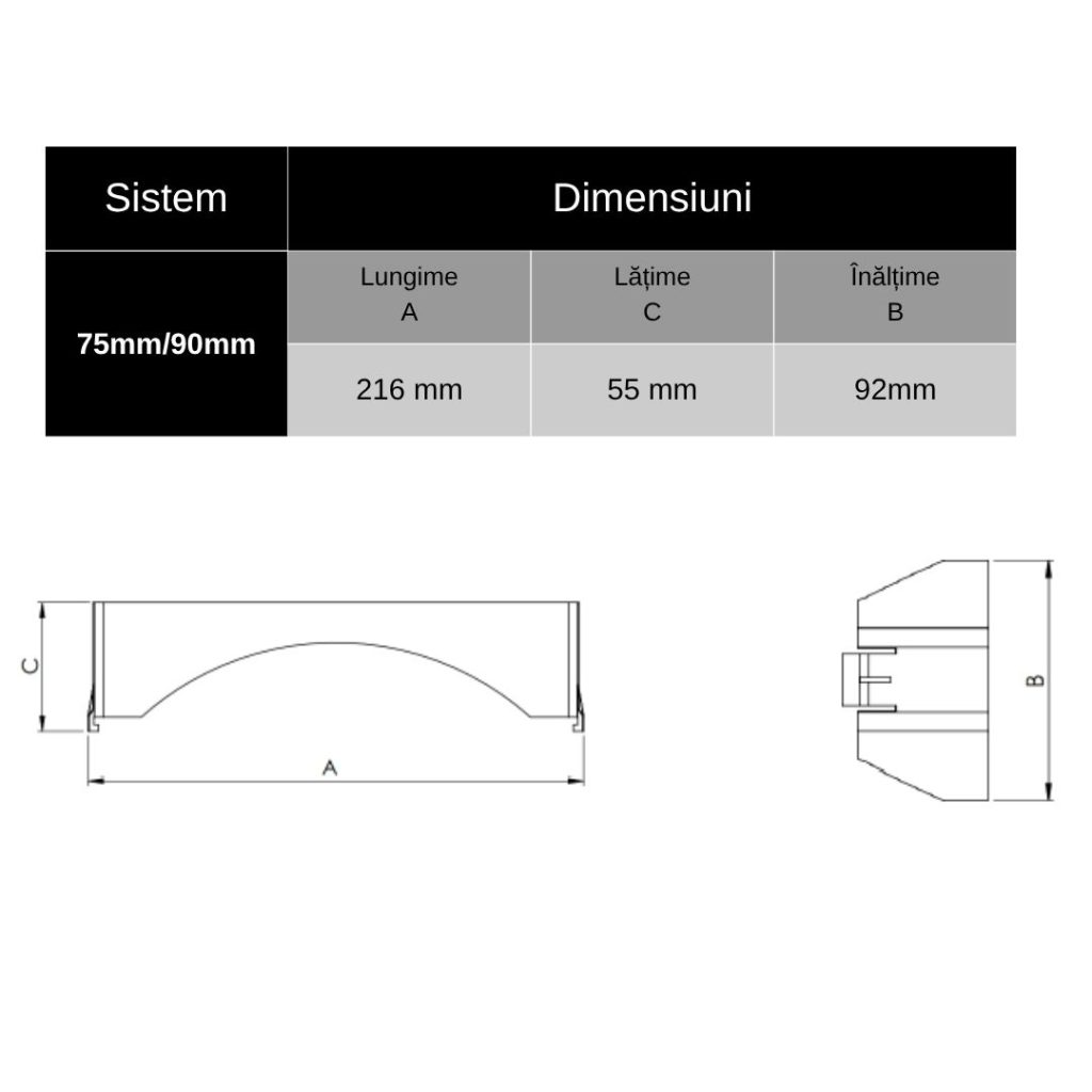 Capac lateral tehnic Heatpex